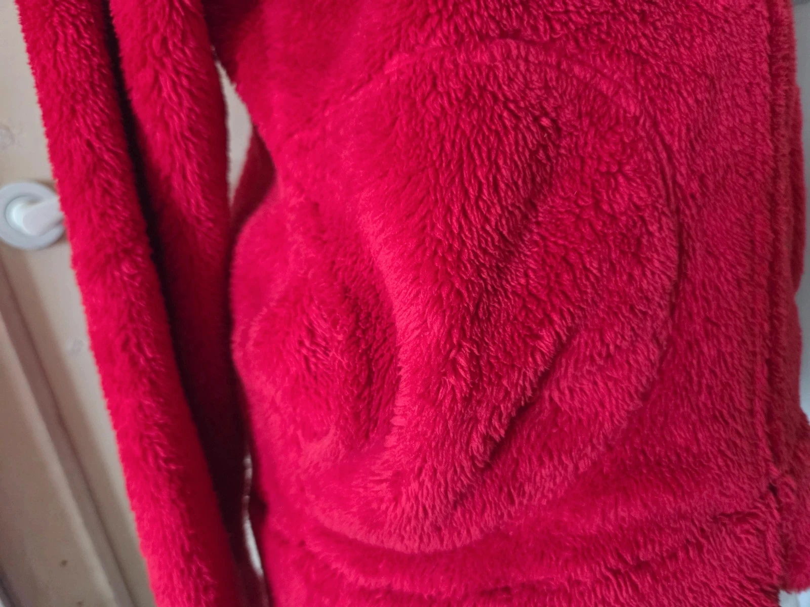 ❤️ Red fleece jacket – photo 3